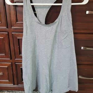Gray Lululemon tank top